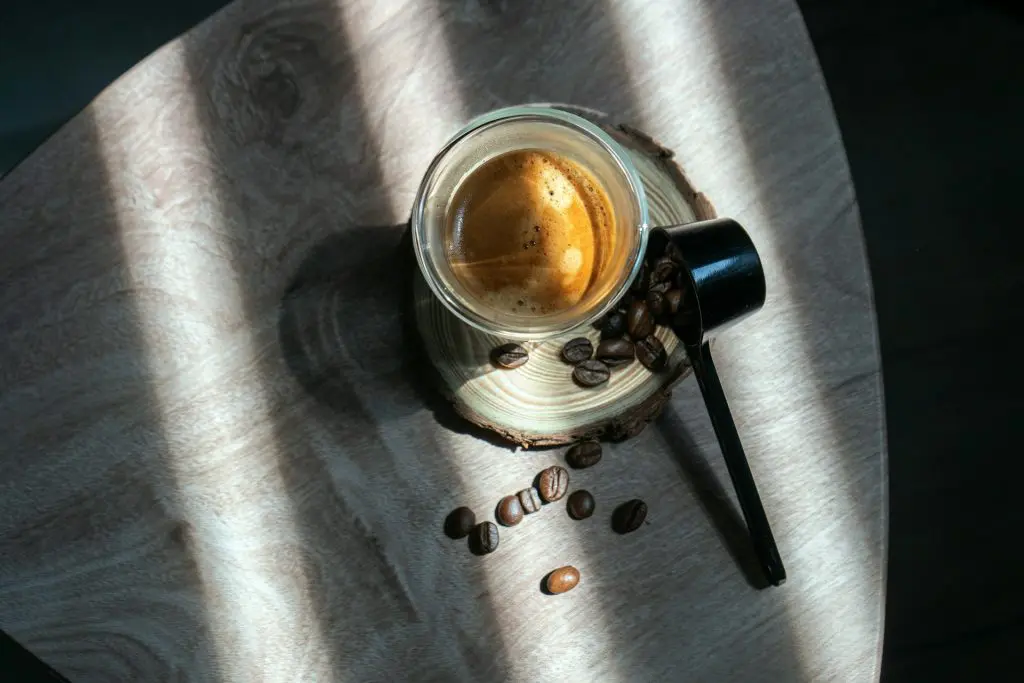 overview image of coffee in a mug